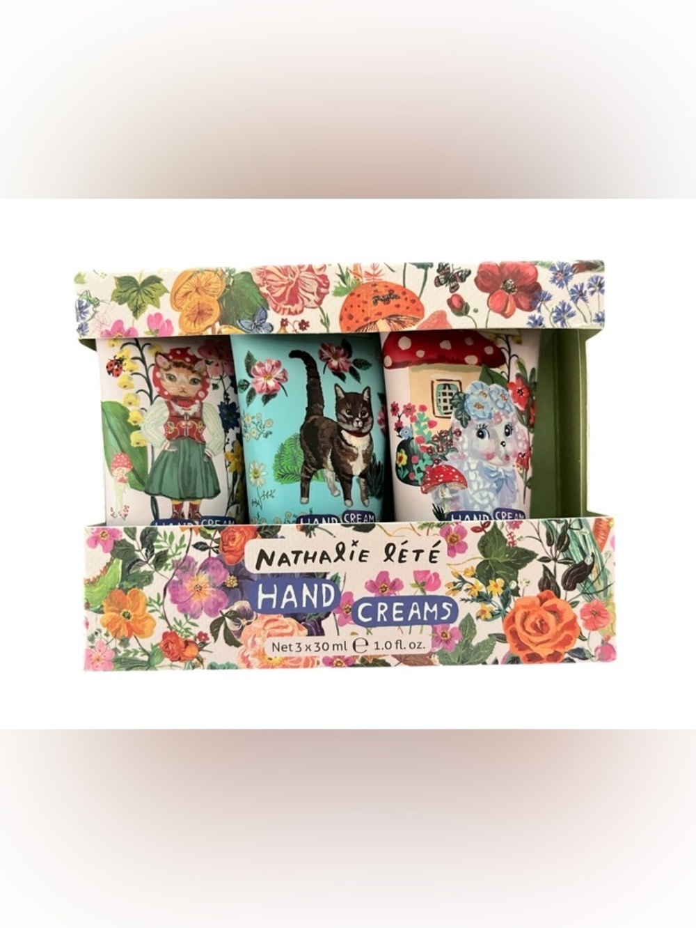 Heathcote & Ivory Nathalie Lete Forest Folks Hand Creams Trio